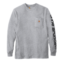 Image of CARHARTT AACC TEE L/S -  heathergrey